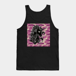 Black unicorn Tank Top